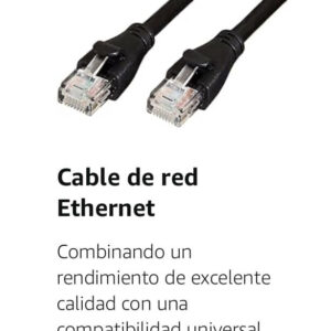 Amazon Basics - Cable de red Ethernet con conectores RJ45